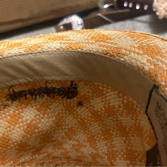 Authentic Montichristi Panama hat size  58 good condition retails over 500+ - Picture 8 of 8